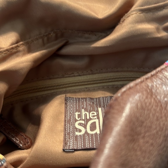 The Sak Patchwork Leather Crossbody Purse - Picture 6 of 7